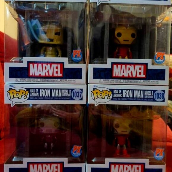 Marvel Funko Pop Hall of Armor Full Set - Picture 1 of 5